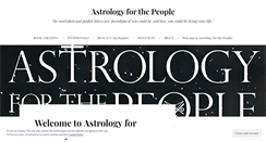 Desktop Screenshot of jamespantherastrology.com